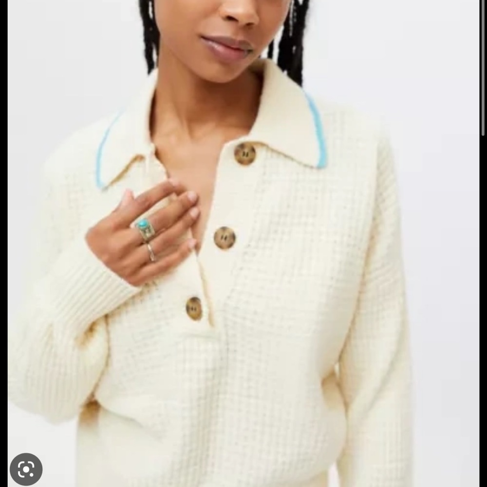 BDG Zephyr Pullover Polo Sweater